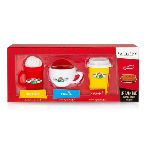 Friends Central Perk Lip Balm Trio